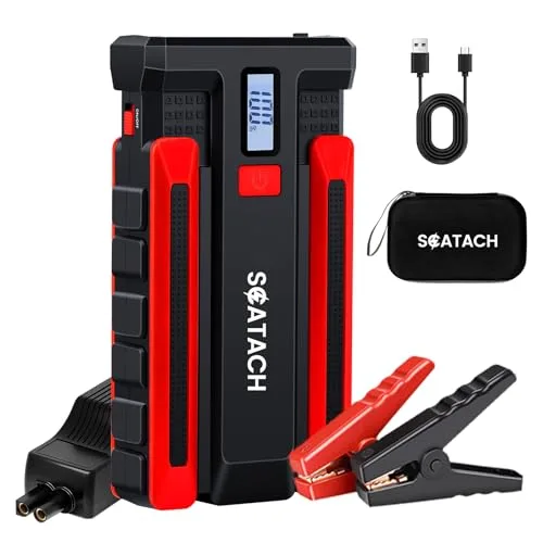 Scatach 6000A Jump Starter with Flashlight